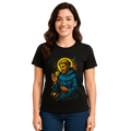 Camiseta Feminina Algodão São Francisco De Assis Casual
