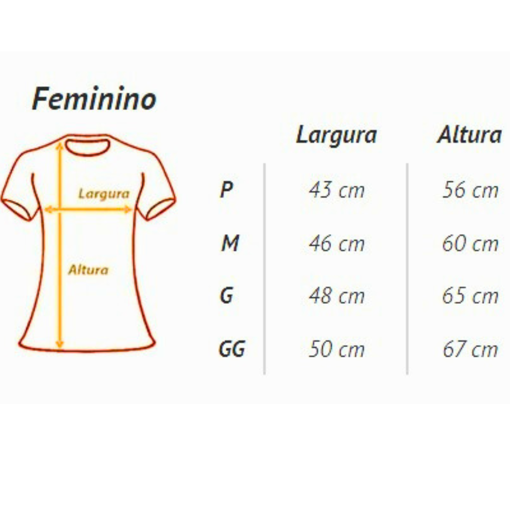 Camiseta Feminina Algodão Nossa Senhora de Guadalupe Proteção